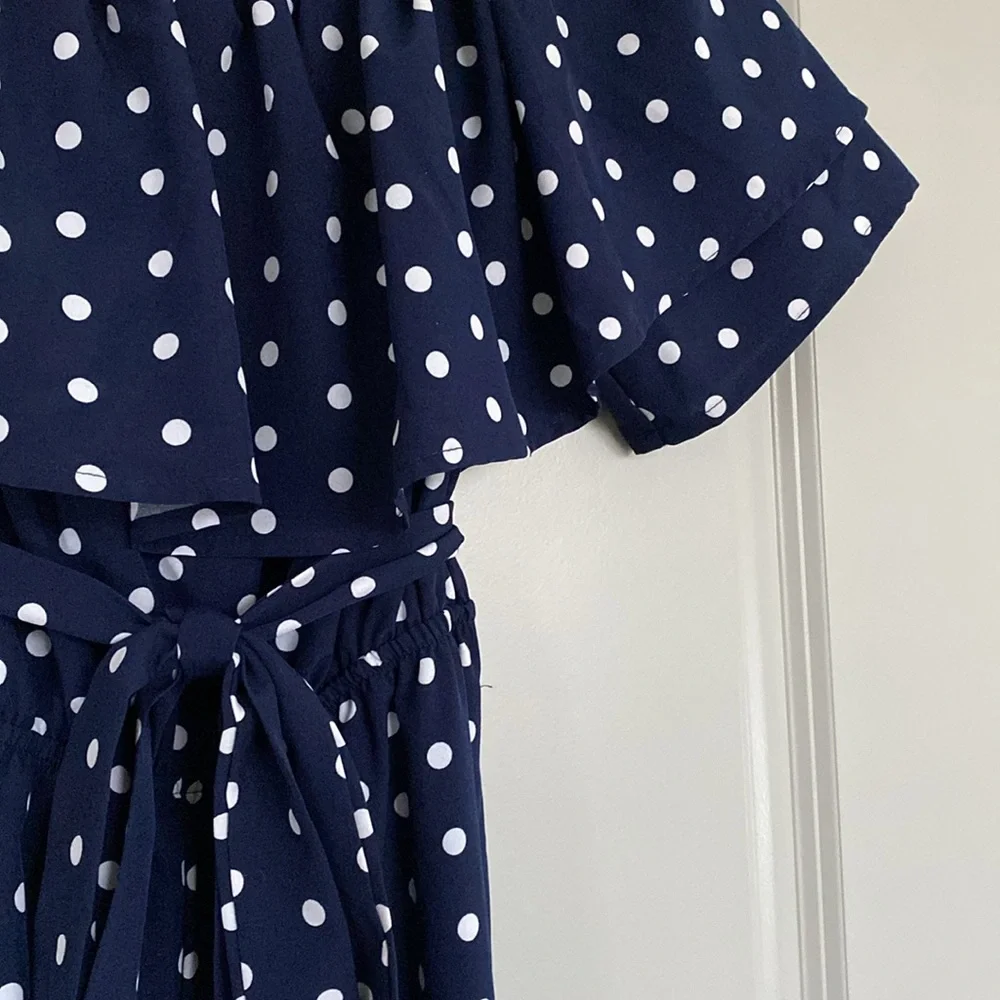 Women’s SHEIN Polka Dot Jumpsuit - Picture 4 of 5